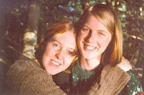 Wendy and me at Lake Waban, Wellesley, Massachusetts.